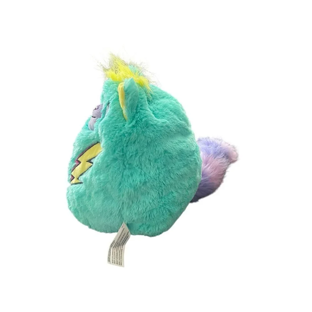 Misfittens Kids Blue Purple Collectible Bolt Series 3 Wild Cat Kitty Plushie OS